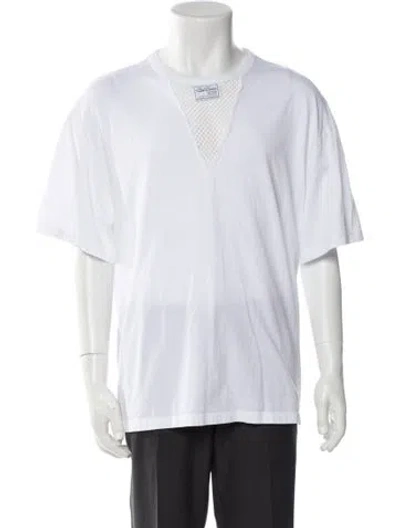 Pre-owned Raf Simons 2023 Graphic Print T-shirt In White