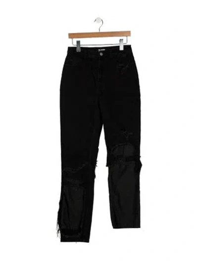 Pre-owned Raf Simons 2023 Straight Leg Jeans In Black