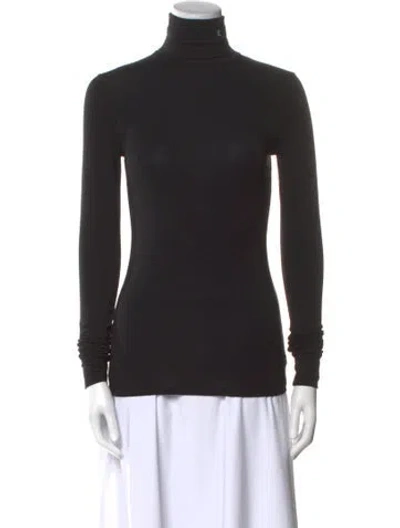 Pre-owned Raf Simons 2023 Turtleneck Top In Black