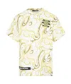 Raf Simons Yellow Green T Shirts In White