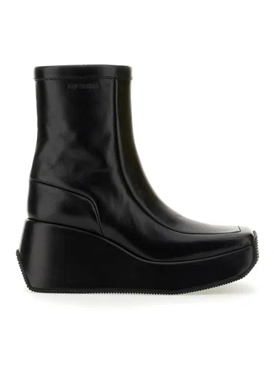 RAF SIMONS BOTAS - ANKLE BOOT WITH SQUARE
