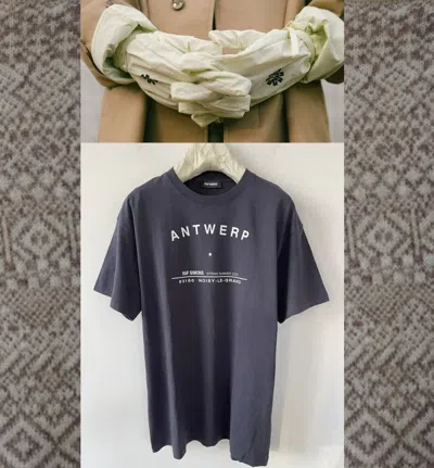 Pre-owned Raf Simons Antwerp T-shirt In Navy