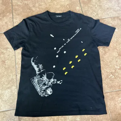 Pre-owned Raf Simons Astronaut T Shirt Fw18 In Black