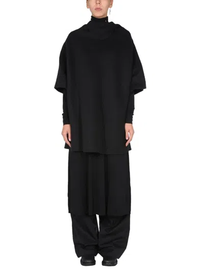 Raf Simons Ataraxia Wool Blend Dress In Black