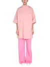 Raf Simons Scarf-neck Jumper In Pink