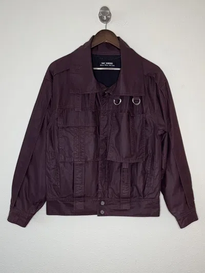 Pre-owned Raf Simons Aw01 “riot Riot Riot” Parachute Jacket
