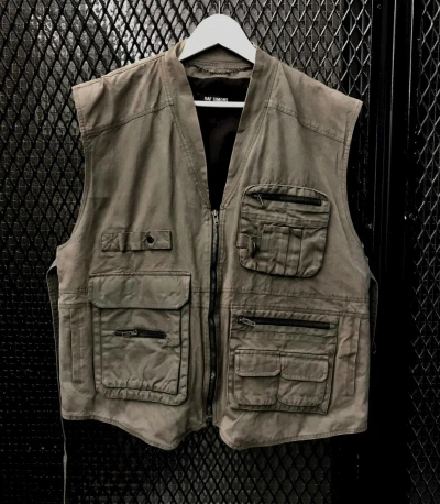 Pre-owned Raf Simons Aw02-02 Vest In Grey