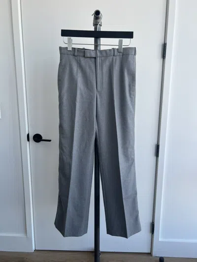 Pre-owned Raf Simons Aw99 Side-stripe Trousers In Gray