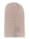 Raf Simons Logo Knit Balaclava Soft Texture