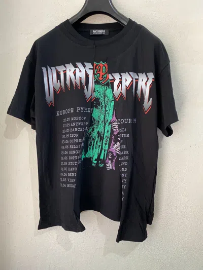 Pre-owned Raf Simons Black Doubled Ultrascept T-shirt