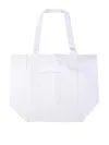 Raf Simons Logo Shopping Bag In White