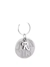 Raf Simons Circle Single Earrings In Metallic