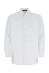 Raf Simons Men's Denim Shirt In White
