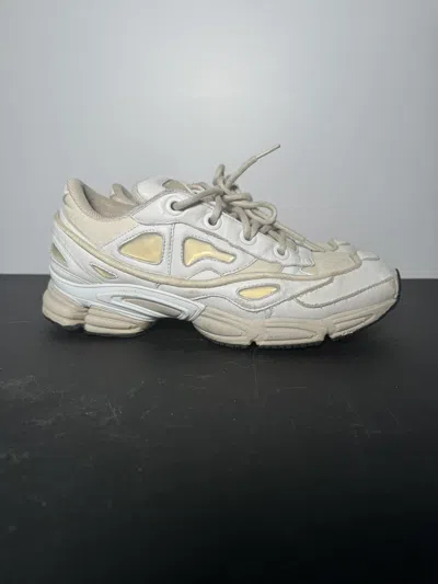 Pre-owned Raf Simons Cream Ozweego 2 Shoes In White