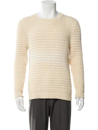 Pre-owned Raf Simons Crew Neck Long Sleeve Pullover In Neutral