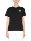 Raf Simons Patch-detail Cotton T-shirt In Black