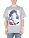 Raf Simons Big Fit Tee Chimes Of Free Grey In Grey
