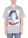 Raf Simons Big Fit Tee Chimes Of Free Grey In Grey