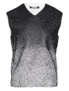 Raf Simons Dégradé Vest In Black