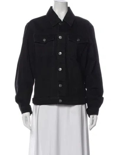 Pre-owned Raf Simons Denim Jacket In Gray