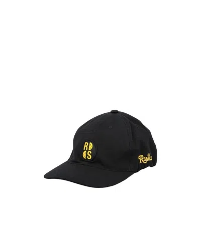 Raf Simons Embroidered-logo Baseball Cap In Black