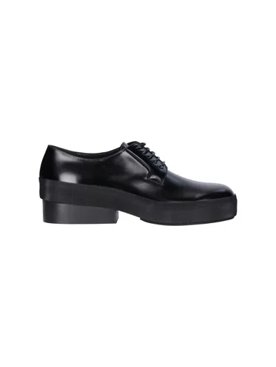 Raf Simons Man Black Lace-ups In Grey