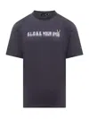 Raf Simons Printed T-shirt In Blue