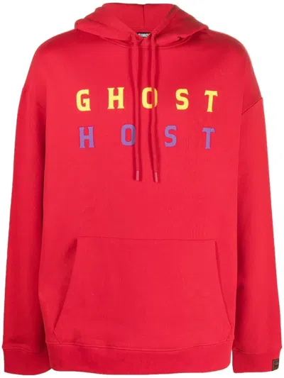 RAF SIMONS GHOST HOST-PRINT HOODIE