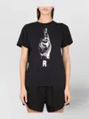 Raf Simons Graphic Print Crewneck T-shirt