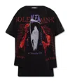 Raf Simons Graphic-print Layered T-shirt In Black