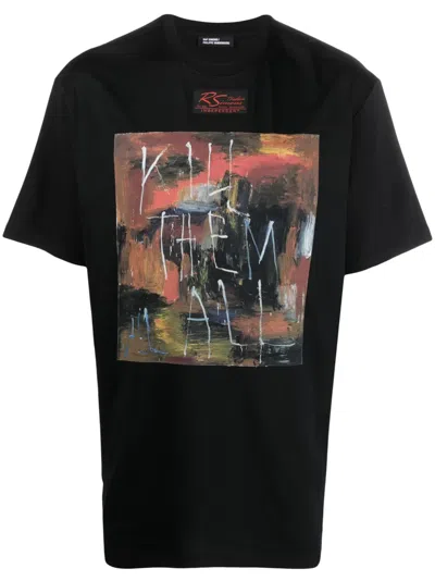 RAF SIMONS GRAPHIC-PRINT T-SHIRT