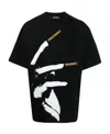 Raf Simons Graphic-print T-shirt In Black