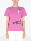 Raf Simons Graphic T-shirt In Pink