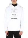 Raf Simons Classic Hoodie With Drawstring For Men