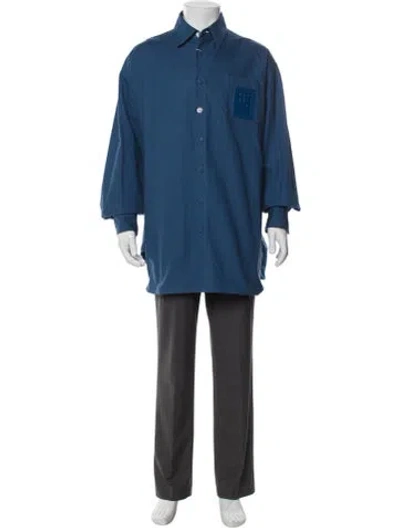 Pre-owned Raf Simons Jacket W/ Tags In Blue