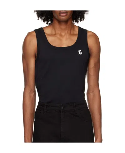 Raf Simons Jersey Vest In Black