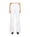 Raf Simons Logo-embroidered Track Pants In White