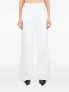 Raf Simons Logo-embroidered Track Pants In White