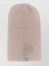Raf Simons Logo Knit Balaclava Soft Texture