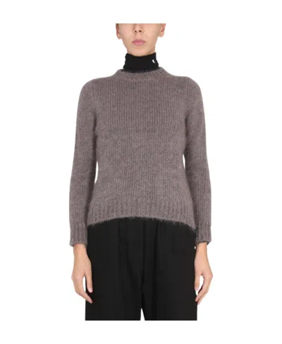 RAF SIMONS RAF SIMONS TEXTURED CREWNECK SWEATER
