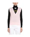 RAF SIMONS RAF SIMONS TEXTURED KNIT VEST SWEATER