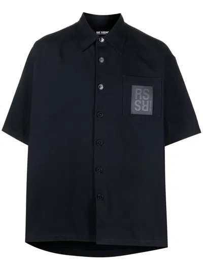 Raf Simons Logo-patch Short-sleeve Shirt