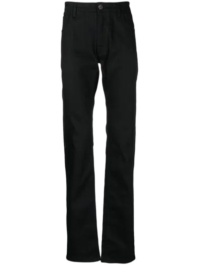 RAF SIMONS LOGO-PATCH TROUSERS