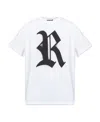 Raf Simons Oversized R Logo T-shirt In White