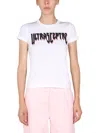Raf Simons Graphic-print Cotton T-shirt In White