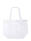 Raf Simons Logo Shopping Bag In White