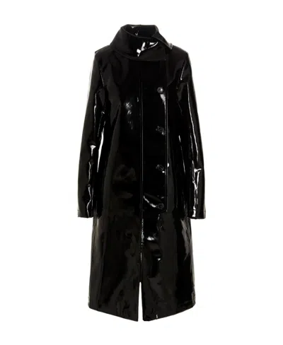 RAF SIMONS LOGO TRENCH COAT