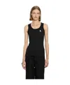 Shop Raf Simons Logo Vest In Black