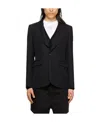 Raf Simons Long-sleeved Button Suit Jacket In Black