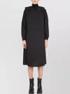 Raf Simons Relaxed Fit Mini Shirt Dress With Claudine Collar